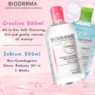 Bioderma Sensibio Crealine H20 Micellar Water/Sebium H20 Purifying cleansing Micellar Water