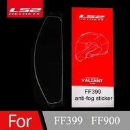 Original LS2 FF399 FF900 Helmet Anti-fog Sticker