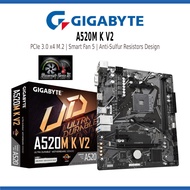 GIGABYTE A520M K V2 ULTRA DURABLE AM4 MOTHERBOARD AMD SOCKET AM4 WITH GBE LAN WITH BANDWITH MANAGEME