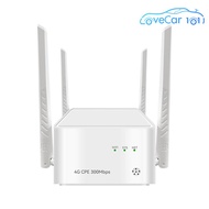 เราเตอร์เราเตอร์ไวไฟ CPE 4G RJ45 Lte/pppoe ช่องพร้อมกับซิมการ์ดโมเด็มไวไฟ300Mbps ปลั๊ก EU 32ผู้ใช้ที