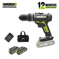 WORX (WU179) CORDLESS IMPACT DRILL 20V X 2.0AH