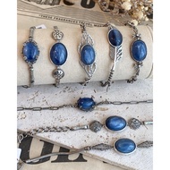 蓝晶手链（S925银）Blue Crystal Bracelet （S925 Sliver）