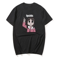 Autistic Fgsfds T Shirt Men Haruku Funny Kawaii Ayumu Tshirt Unisex High Quality Anime Azumanga Daio