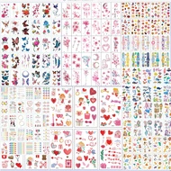 【JY】Butterfly tattoo stickers, cartoon tattoo stickers, decorative stickers, cartoon stickers, stati