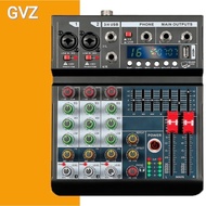 GVZ Small performance mixing console, mixer, equalizer, Bluetooth mixing console4Road Mixer