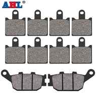 AHL Motorcycle Front & Rear Brake Pads For KAWASAKI STREET BIKE Z750R 2011-2014 Z1000 ZR1000 B7F B8F