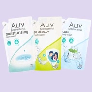 Aliv antibacterial body wash pouch 850ml -Moisturising/Protect+/Cool