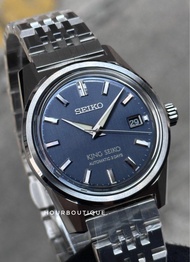 Brand New King Seiko Brushed Blue Dial 3Days Power Reserve Automatic Watch SDKS023 SPB389J1
