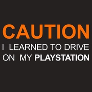 LEARN DRIVE PLAYSTATION car window sticker cutting sticker