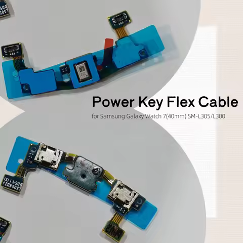 1 PCS Power On/Back/Shortcut Key Flex Cable for Samsung Galaxy Watch 7(40mm) SM-L305/L300 Watch Repa