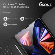 OKONZ iPad Screen Protector Tempered Glass iPad Air 2024|10th Gen|Air 5|9th Gen|Pro 11|Air 4|10.2|12.9|10.5| Mini 6| 9.7