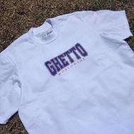 GHETTO WORLDWIDE AESTHETIC MINIMALIST TSHIRT