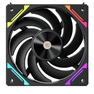# 1ST PLAYER™️XF7 ARGB 120mm Case Fan (BLACK / WHITE) #