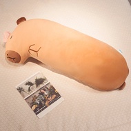 เกาหลี Redking Capybara หมอนยาวสําหรับสาว Sleeping Side Sleepers ขา Huggers เบาะข้างเตียง นุ่ม Pp ผ้