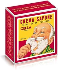 Cella Milano 1 kg (2.2 lb) Professional Refill – Classic Almond‑Scented Tallow Shaving Cream Soap, R