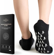 MoyRetty Moisturizing Silicone Socks for Men - Large Size Ultimate Aloe-Infused Gel for Home Use - S