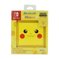 [AS Video Game] MaxGames NS2/NS Game 24 Pcs Cassette Storage Box Pokémon Pikachu Style
