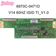 Good Test Original TCON Board 6870C-0471D 6870C-0481A V14 60Hz 1G1D SW V0.1 T-CON Logic Board new or