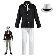 Anime Cosplay Jacket Blazer Costume for Kibutsuji Muzan Halloween Outfit Party Kimono Uniform Full S