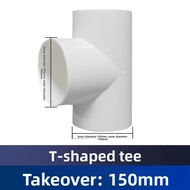 gumahus | Ventilation Fan Plastic T-Connector Exhaust Pipe