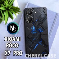 Rubber case for Xiaomi poco X7 PRO/CC20/ Motif Abstark/case Casing poco X7 PRO/softcase poco X7 PRO