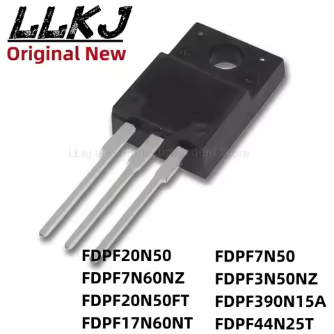 1pcs FDPF20N50 FDPF7N60NZ FDPF20N50FT FDPF17N60NT FDPF7N50 FDPF3N50NZ FDPF390N15A FDPF44N25T TO-220F