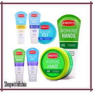 O’KEEFFE'S WORKING HANDS/HEALTHY FEET, Hand Cream No.1 in America (Jar96g/3.4oz) (Tube85g/3.0oz), Fo
