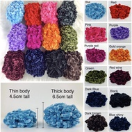 READY STOCK (Tebal/Tipis) Knitting Cloth Sanggul Rambut Che Ta Getah Rambut Sanggul Arab Palsu Fake 