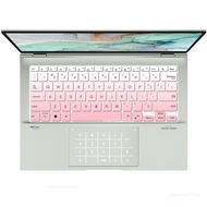 For Asus VivoBook S14 Flip TN3402 TN3402Q TN3402QA TN3402YA S 14 Flip OLED TN3402 QA YA Silicone Laptop Keyboard Cover Protector