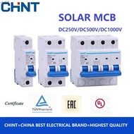 Máy cắt CHINT 1P 2P 4P dc250v dc500v dc1000v NB1-63DC năng lượng mặt trời năng lượng quang điện DC c