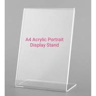Acrylic Display Stand  [Slot] (A5/A4)