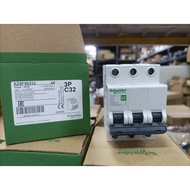 SCNEIDER MCB 1P - 16A / 1P - 32A  / 3P - 32A / 3P - 40A / 3P - 63A (1PCS)