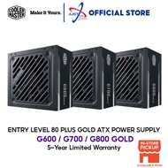 Cooler Master G700 (700W) / G800 (800W) GOLD 700W 80 PLUS GOLD Power Supply PSU (ACAAG-UK)
