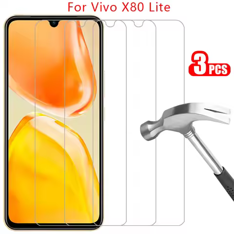 protective tempered glass for vivo x80 lite screen protector on vivox80 x 80 80x light x80lite phone