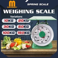 M.Machinery Mechanical Weighing Scale 10KG 20KG 30KG 50KG 100KG 150KG Dial Spring Scale Flat Top / T