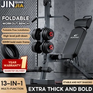 JINQUANJIA Workout Bench Home Gym Bench Foldable Dumbbell Bench Press Workout Bench CQIF