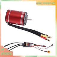 [99MY]3650 4600KV High-Speed Brushless Motor and 75A Brushless ESC for        Scx10 D90