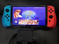 Switch OLED 全套 連 保護貼 齊原裝配件及原裝盒 (不包括遊戲)