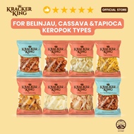 KrackerKing Belinjau/Cassava/Tapioca Snacks (Keropok)