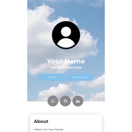 Online Portfolio With Link Access HTML