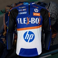 เสื้อแขนยาว MotoGP Flexbox HP40 เสื้อโมโตจีพี ทีม เฟล็กซ์บ็อกซ์ เอชพี40 #MG0077 รุ่น Aron Canet #40 Moto2 ไซส์ S-5XL
