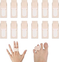 12 Pcs Finger Tape Toe Wraps, Buddy Tape Finger Straps Finger Loop Tape Splint Buddy Straps Finger B
