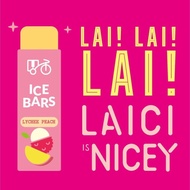 POPS MALAYA Ice bars Popsicles Fruit bars Lychee Peach