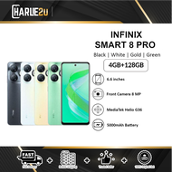 Infinix Smart 8 Pro Smartphone (4GB RAM+128GB ROM) | Original Infinix Malaysia