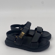 98新 Dior迪奧 魔術貼涼鞋 37.5碼