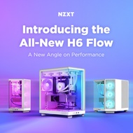 # NZXT H6 [Flow/Flow RGB] - Compact Dual-Chamber Mid-Tower Airflow T.G PC Case #
