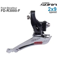 SHIMANO SORA FD R3000 Front Derailleur 2x9 Speed Road Bike Brazed On 31.8mm 34.9mm Derailleur Down S