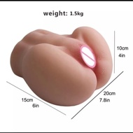terbaru !!! realistic vaginal - alat bantu seks pria - bokong -