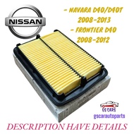 Ready stock Nissan navara d40t 2.5 diesel frontier d40 engine air filter penapis udara enjin 16546-E
