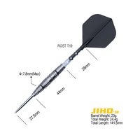 CUESOUL JIHO S8 21/23g Steel Tip 90% Tungsten Dart Set with Unifying ROST T19 Flight